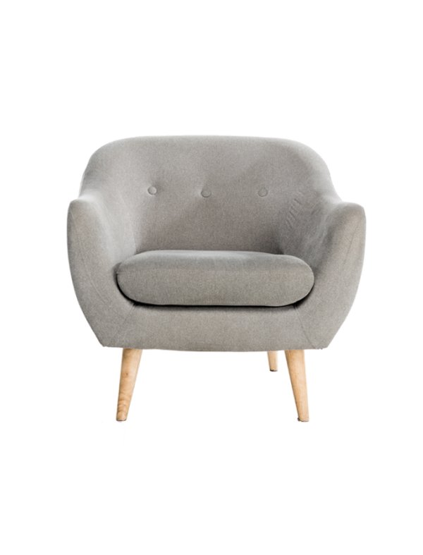 Simple Black in Wood Chair